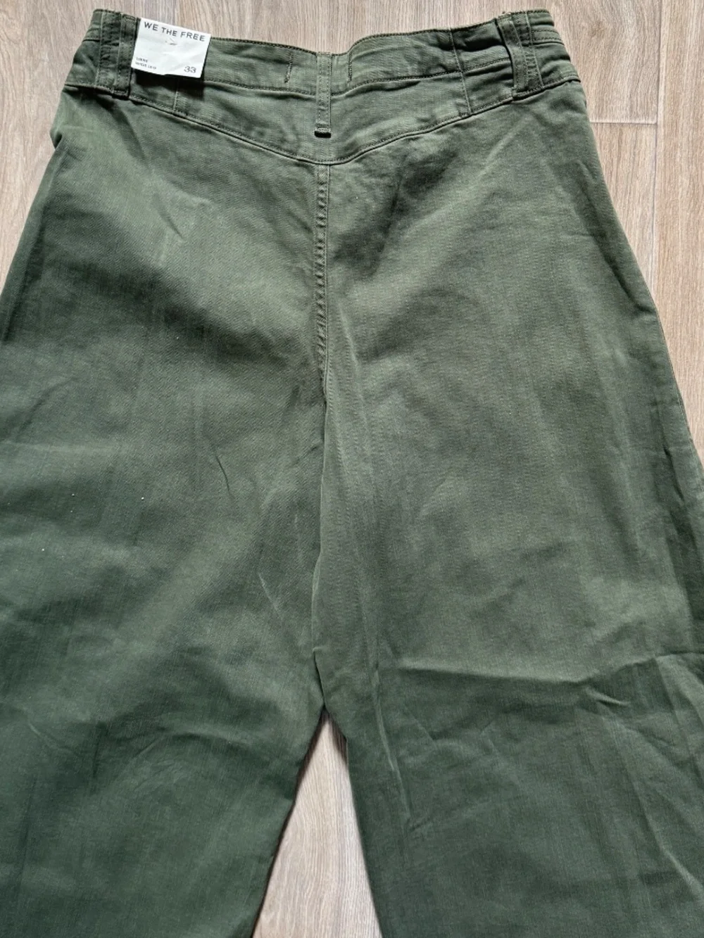 NWT Free People Libre Wide Leg Jeans, Size 33 Waist